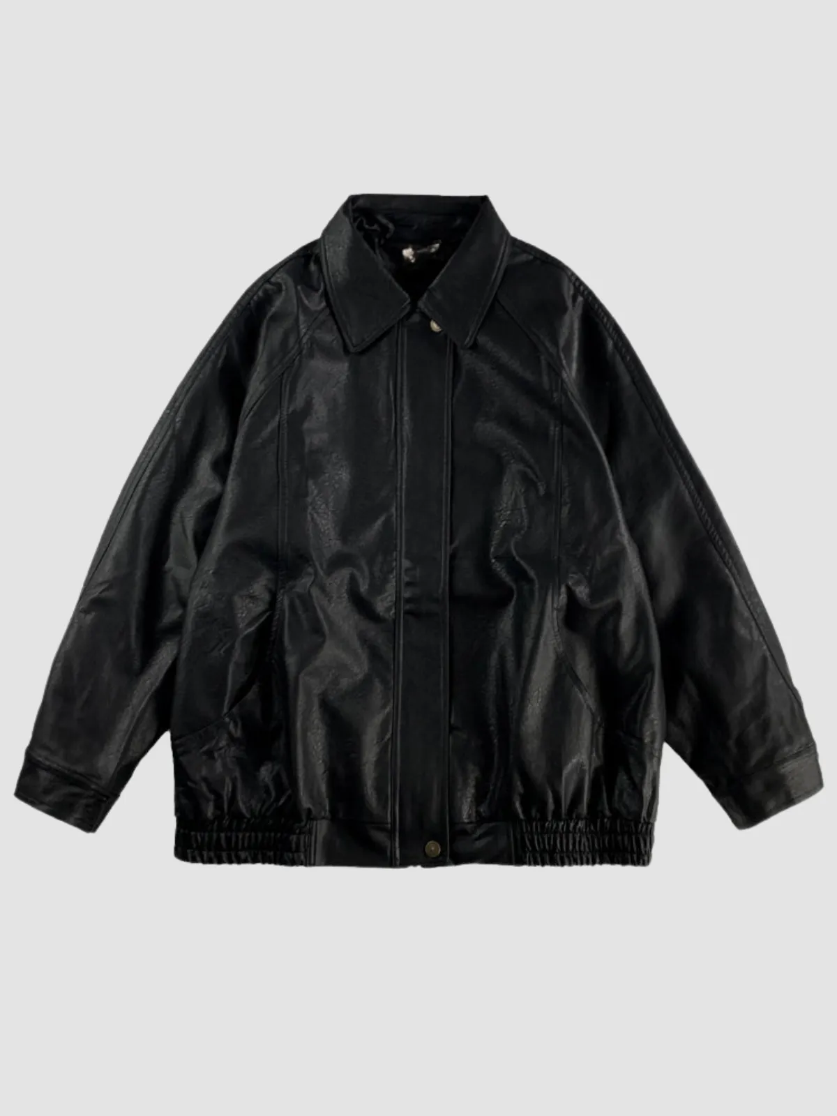 WLS Japanese Retro Pilot Leather Jacket