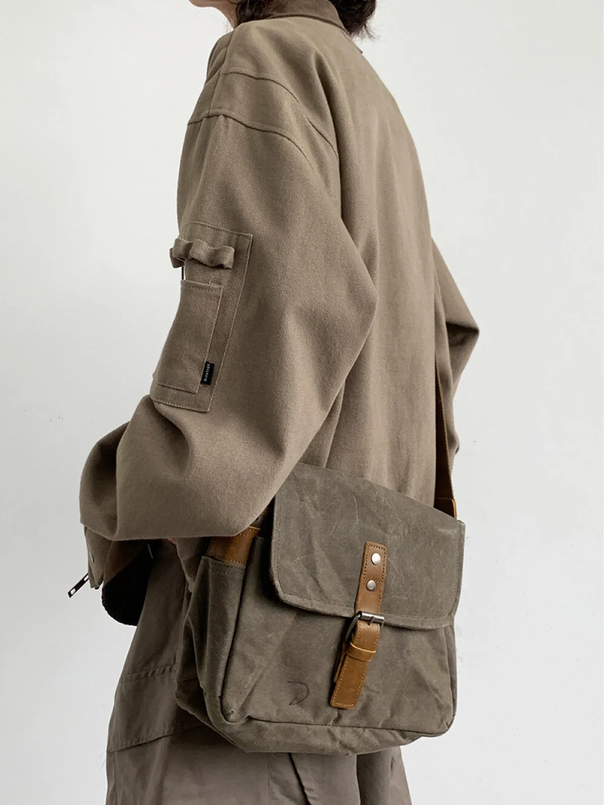 WLS Retro Loose Large Pocket Jacket