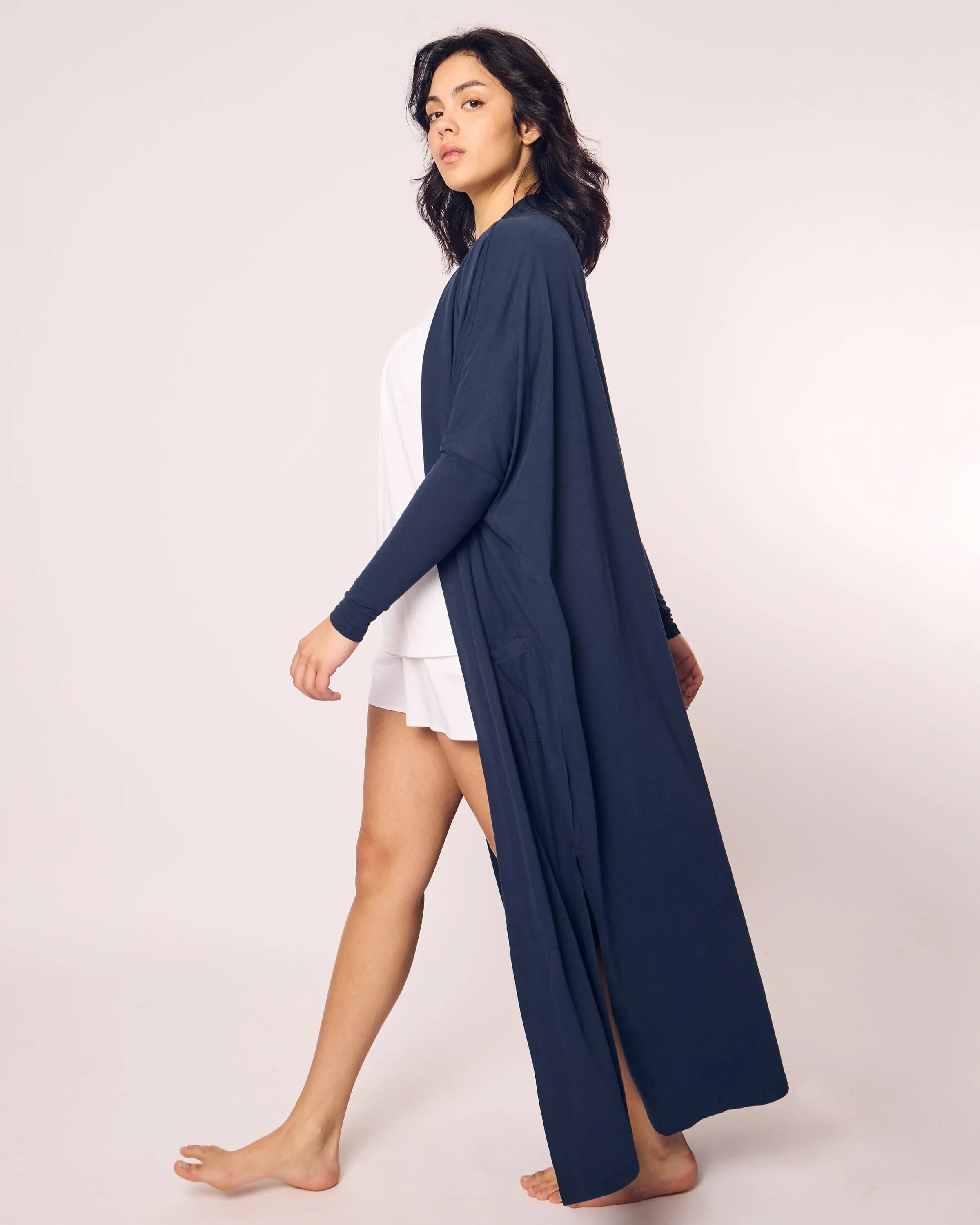 Women's Pima Duster | Navy