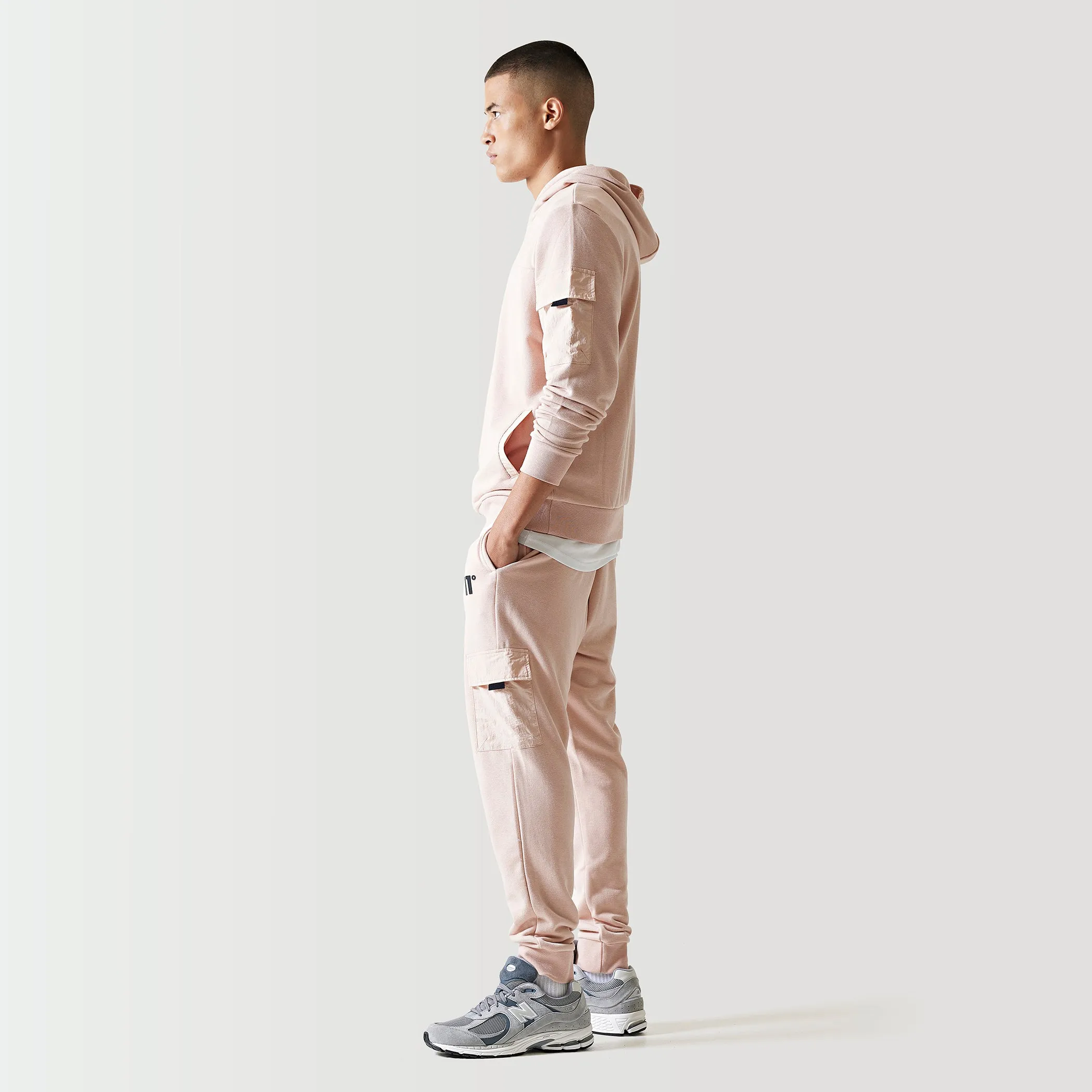 Woven Pocket Joggers - Putty Pink