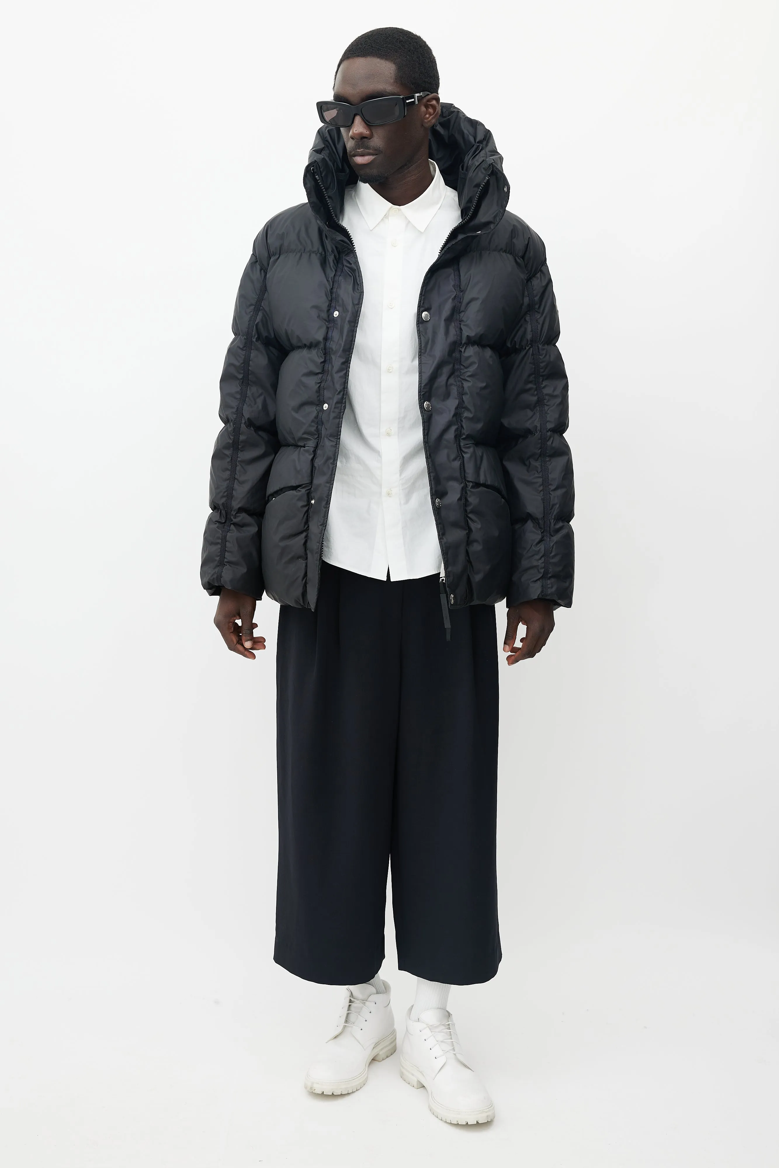 X ALYX Black Eris Down Puffer Jacket