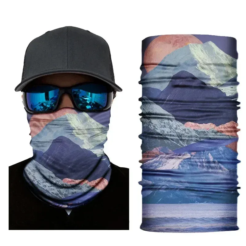 YIQISTART Fish Animal Design Neck Gaiter: Your Fishing Essential Scarf