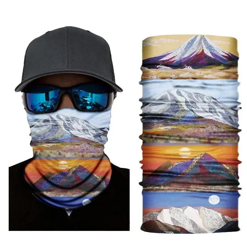 YIQISTART Fish Animal Design Neck Gaiter: Your Fishing Essential Scarf